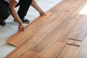 General Contracting | installing laminate flooring